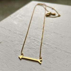 Stella & Dot On the Mark Arrow Necklace